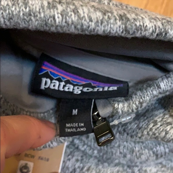 Patagonia women’s better sweater 1/4 zip sz m NEW - Picture 5 of 6
